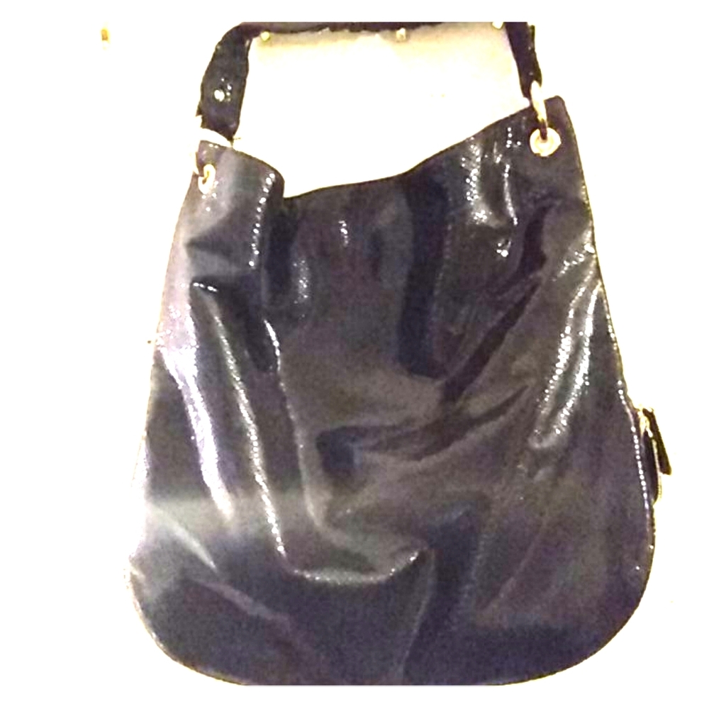 Black  deux lux hobo handbag